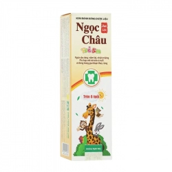 Kem Đánh Răng Dược Liệu Ngọc Châu Hoa Linh 70g - Ngừa sâu răng cho trẻ 2-6 tuổi Kem Đánh Răng Dược Liệu Ngọc Châu Hoa Linh 70g - Ngừa sâu răng cho trẻ 2-6 tuổi