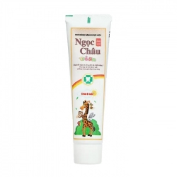 Kem Đánh Răng Dược Liệu Ngọc Châu Hoa Linh 70g - Ngừa sâu răng cho trẻ 2-6 tuổi Kem Đánh Răng Dược Liệu Ngọc Châu Hoa Linh 70g - Ngừa sâu răng cho trẻ 2-6 tuổi