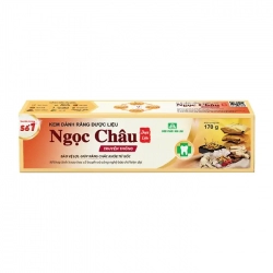 Kem Đánh Răng Dược Liệu Ngọc Châu Truyền Thống Hoa Linh 170g - Ngừa sâu răng Kem Đánh Răng Dược Liệu Ngọc Châu Truyền Thống Hoa Linh 170g - Ngừa sâu răng