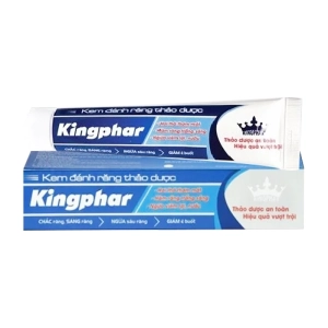 Kem Đánh Răng Thảo Dược Kingphar 100g - Giúp chắc răng, sáng răng Kem Đánh Răng Thảo Dược Kingphar 100g - Giúp chắc răng, sáng răng