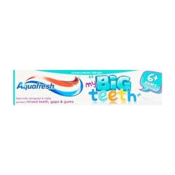 Kem đánh răng trẻ em Aquafresh My Big Teeth trên 6 Tuổi 50ml Kem đánh răng trẻ em Aquafresh My Big Teeth trên 6 Tuổi 50ml