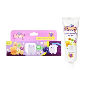Kem Đánh Răng Trẻ Em Fobaby Fobelife 60g (hương nho)