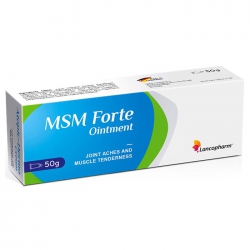 Kem giảm đau nhức khớp MSM Forte Ointment 50g Lancopharm Kem giảm đau nhức khớp MSM Forte Ointment 50g Lancopharm