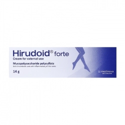 Kẽm giãn tĩnh mạch Hirudoid Forte, Hộp 14g