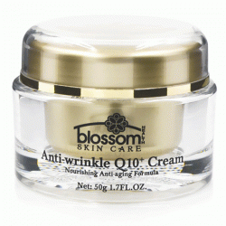 Kem hỗ trợ cải thiện nếp nhăn Blossom Anti Wrinkle Q10 Cream 50g 