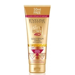 Kem tan mỡ khoáng chất vàng Eveline Slim Extreme 4D