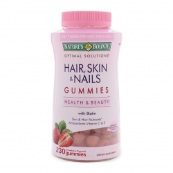 Kẹo dẻo Hair, Skin & Nails Gummies 230 viên Kẹo dẻo Hair, Skin & Nails Gummies 230 viên