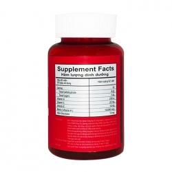 Kẹo Dẻo Hair Skin Nails Gummies Biotin 10000mcg Happy Vitamin 60 viên Kẹo Dẻo Hair Skin Nails Gummies Biotin 10000mcg Happy Vitamin 60 viên