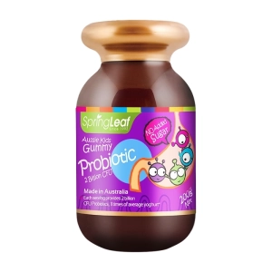 Kẹo dẻo SpringLeaf Aussie Kids Gummy Probiotic 80 viên Kẹo dẻo SpringLeaf Aussie Kids Gummy Probiotic 80 viên