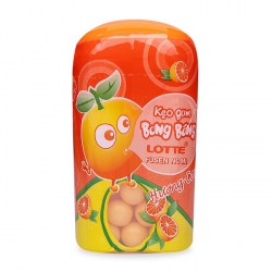Kẹo gum Lotte Fusen Nomi hương cam 15g