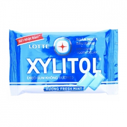 Kẹo không đường Lotte Xylitol hương Fresh Mint 11.6g