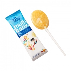 Kẹo Mút Canxi 15 Vitamin Tổng Hợp Cho Bé Happy Vitamin 25 que Kẹo Mút Canxi 15 Vitamin Tổng Hợp Cho Bé Happy Vitamin 25 que