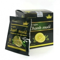 Kẹo Ngậm Chanh Muối Kingphar 12 túi x 5 viên - Hỗ trợ bổ phế, giảm đau họng Kẹo Ngậm Chanh Muối Kingphar 12 túi x 5 viên - Hỗ trợ bổ phế, giảm đau họng