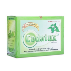 Kẹo ngậm thông cổ, nhuận phế, giảm nghẹt mũi Codatux (200 viên/hộp)