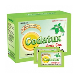 Kẹo ngậm Codatux hương cam hỗ trợ giảm ho, long đàm nhuận phế, 200 viên