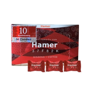 Kẹo sâm Hamer Ginseng Coffee 36 viên