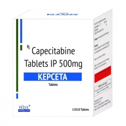 Kepceta 500mg Heet Health Care 12 vỉ x 10 viên - Trị bệnh ung thư