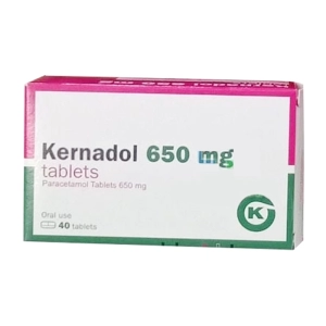 Kernadol 650mg Tablets Kern Pharma 4 vỉ x 10 viên (Paracetamol)