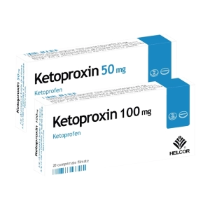 Ketoproxin 50mg Helcor 2 vỉ x 10 viên (Ketoprofen)
