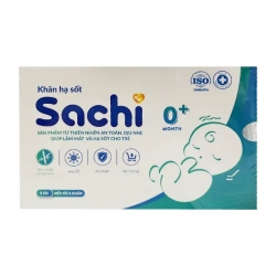 Khăn Hạ Sốt Sachi +0 5 túi - Giúp làm mát, hạ sốt cho trẻ Khăn Hạ Sốt Sachi +0 5 túi - Giúp làm mát, hạ sốt cho trẻ