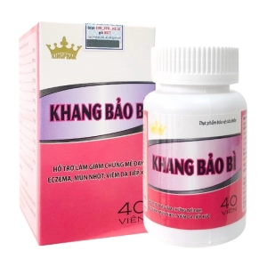 Khang Bảo Bì Kingphar 40 viên - Hỗ trợ thanh nhiệt, giải độc