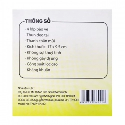 Khẩu trang y tế 4 lớp Phamatech, 50 cái Khẩu trang y tế 4 lớp Phamatech, 50 cái