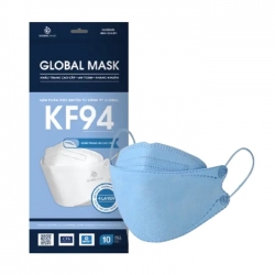 Khẩu trang y tế KF94 Global Mask 10 cái Khẩu trang y tế KF94 Global Mask 10 cái