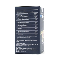 Thực phẩm bảo vệ sức khỏe Kichmen 1h (Chai 30 viên)