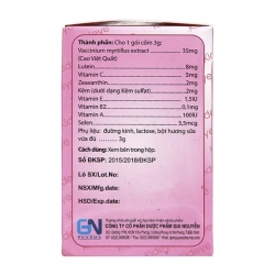 Kid Eye Meracine 20 gói x 3g - Cốm tăng cường thị lực giảm khô mắt