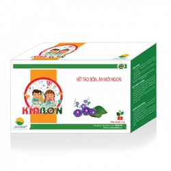 Kidbon giúp giúp giảm táo bón, Hộp 20 gói x 6g