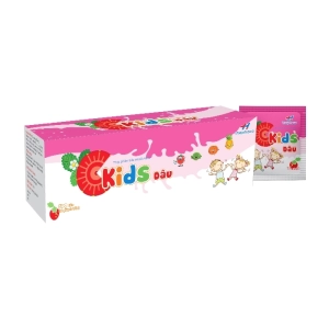 Kids C Dâu Thephaco 50 gói x 10 viên – Viên ngậm
