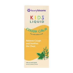 Kids Liquid Cough Calm Henry Blooms 100ml - Hỗ trợ giảm ho phế quản cho bé