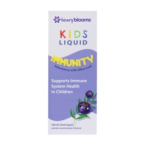 Kids Liquid Immunity Henry Blooms 100ml - Hỗ trợ sức khỏe, miễn dịch cho bé
