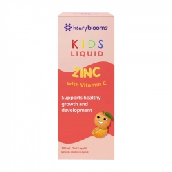 Kids Liquid Zinc With Vitamin C Henry Blooms 100ml Kids Liquid Zinc With Vitamin C Henry Blooms 100ml