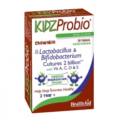 Kidz Probio Chewable Healthaid 2 vỉ x 15 viên - Viên nhai hỗ trợ tiêu hóa Kidz Probio Chewable Healthaid 2 vỉ x 15 viên - Viên nhai hỗ trợ tiêu hóa