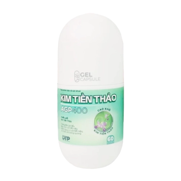 Kim Tiền Thảo AGP400 Agimexpharm 60 viên - Hỗ trợ bào mòn sỏi tiết niệu