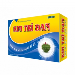 Viên uống Kim Trĩ Đan - Đương qui/Hoàn ki, Hộp 3 vỉ 10 viên
