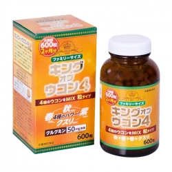 King Of Ukon 4 Wellness Life 600 viên King Of Ukon 4 Wellness Life 600 viên