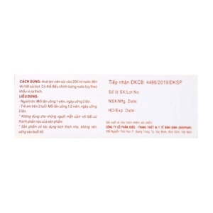 Kingdomin Multi Bidiphar 5 vỉ x 4 viên - Bổ sung Vitamin, Khoáng chất