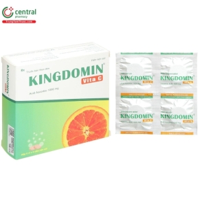 Kingdomin Vita C Bidiphar 5 vỉ x 4 viên (Vitamin C) Kingdomin Vita C Bidiphar 5 vỉ x 4 viên (Vitamin C)