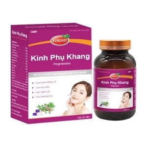 Kinh Phụ Khang Eurovit 30 viên - Giúp bổ khí huyết