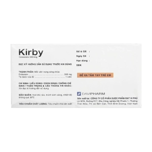 Kirby 300mg Davipharm 6 vỉ x 10 viên (Erdosteine)
