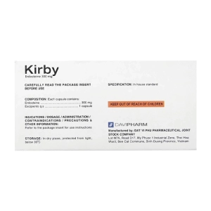Kirby 300mg Davipharm 6 vỉ x 10 viên (Erdosteine)