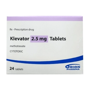 Klevator 2.5mg Tablets Orion Pharma 2 vỉ x 12 viên (Methotrexate)
