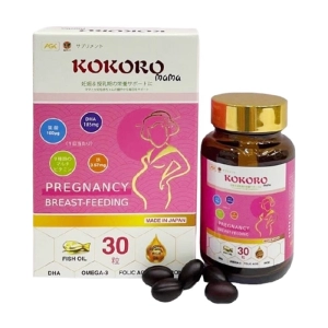 Kokoro Mama lọ 30 viên - Bổ sung Vitamin cho phụ nữ mang thai