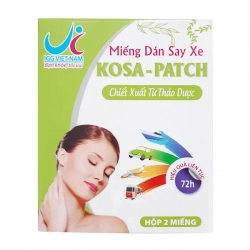 Kosa-Patch 2 miếng - Miếng dán say xe Kosa-Patch 2 miếng - Miếng dán say xe
