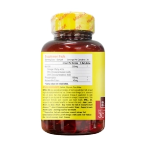 Krill Oil 300mg MediUSA 30 viên - Hỗ trợ giảm Cholesterol Krill Oil 300mg MediUSA 30 viên - Hỗ trợ giảm Cholesterol