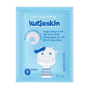 Kutieskin 30 gói x 1 gạc - Gạc răng miệng Kutieskin 30 gói x 1 gạc - Gạc răng miệng