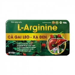 L-Arginine Cà Gai Leo Xạ Đen Diophaco 12 vỉ x 5 viên L-Arginine Cà Gai Leo Xạ Đen Diophaco 12 vỉ x 5 viên