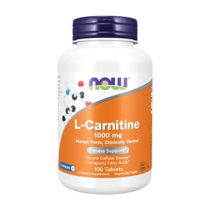 L-Carnitine 1000mg Now Foods 100 viên - Hỗ trợ vận chuyển chất béo L-Carnitine 1000mg Now Foods 100 viên - Hỗ trợ vận chuyển chất béo
